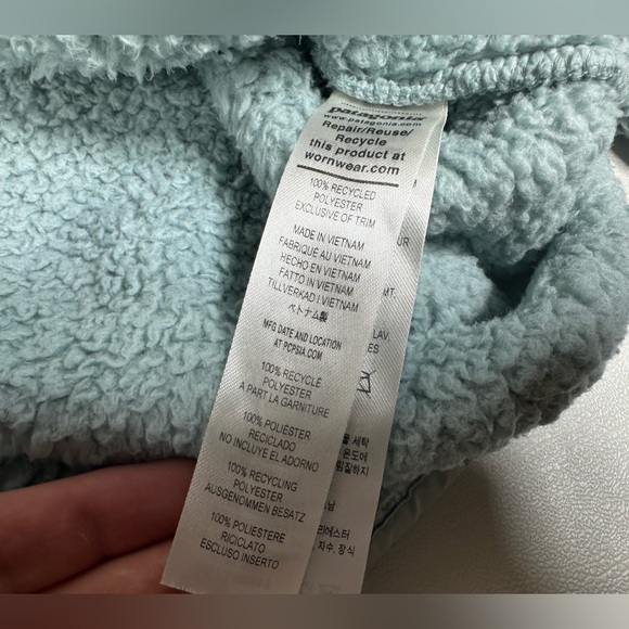 Patagonia Los Gatos Sherpa Fleece 1/4 Zip Pullover - Picture 9 of 10